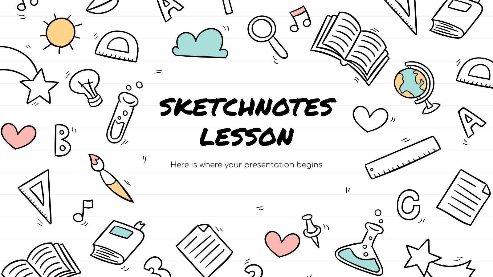 Template Ppt Simple Pendidikan - KibrisPDR