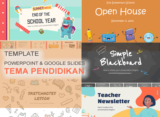 Detail Template Ppt Simple Pendidikan Nomer 28