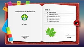 Detail Template Ppt Tema Buku Nomer 17