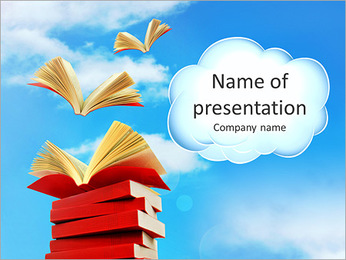 Detail Template Ppt Tema Buku Nomer 43
