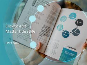 Detail Template Ppt Tema Buku Nomer 10