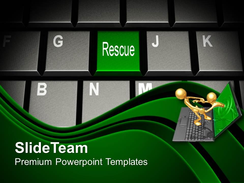 Detail Template Ppt Tema Komputer Nomer 44