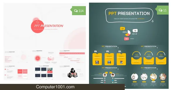 Detail Template Ppt Unik Free Download Nomer 9