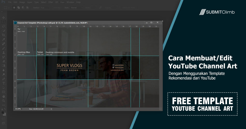 Detail Template Sampul Youtube Nomer 29