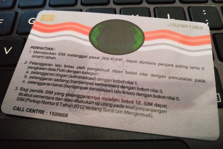 Detail Template Sim C Kosong Nomer 21