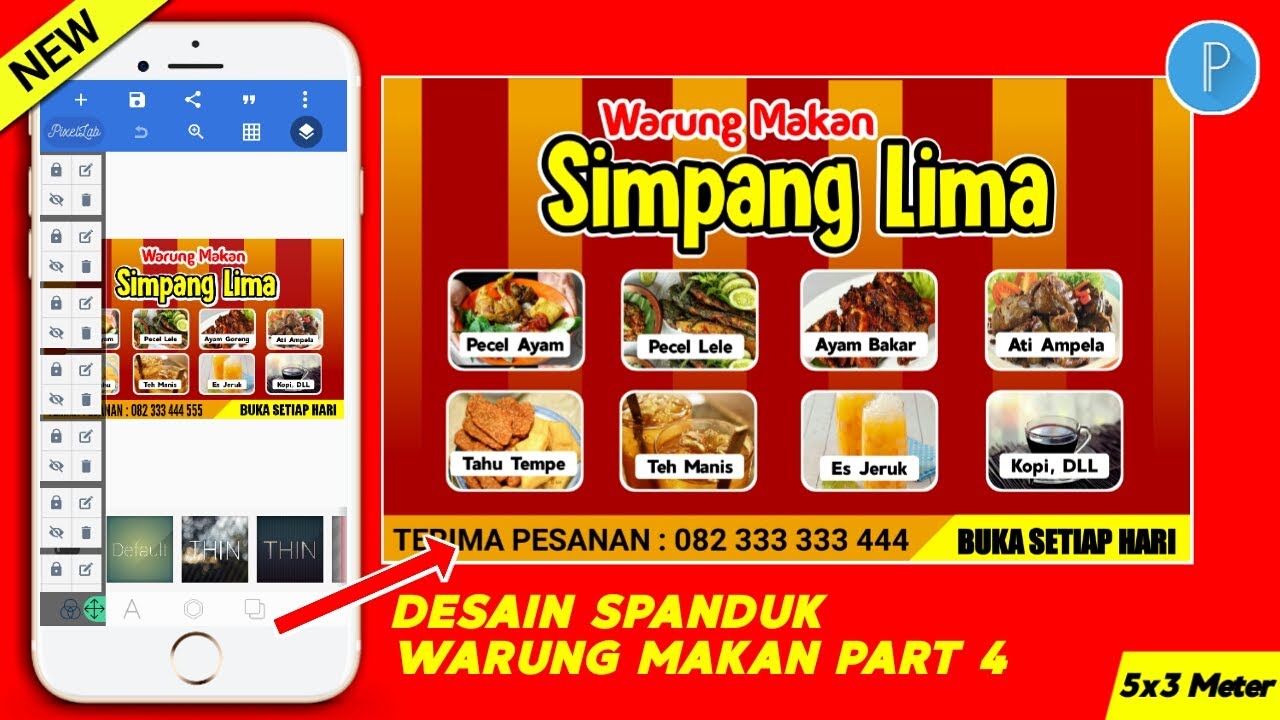 Detail Template Spanduk Makanan Nomer 28