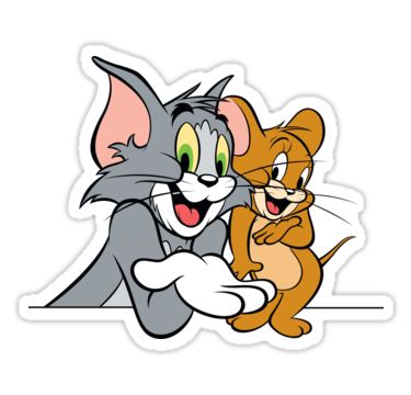 Template Sticker Tom And Jerry - KibrisPDR