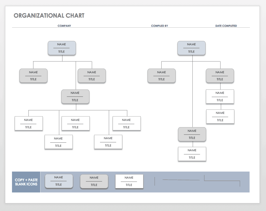 Detail Template Struktur Organisasi Excel Nomer 22