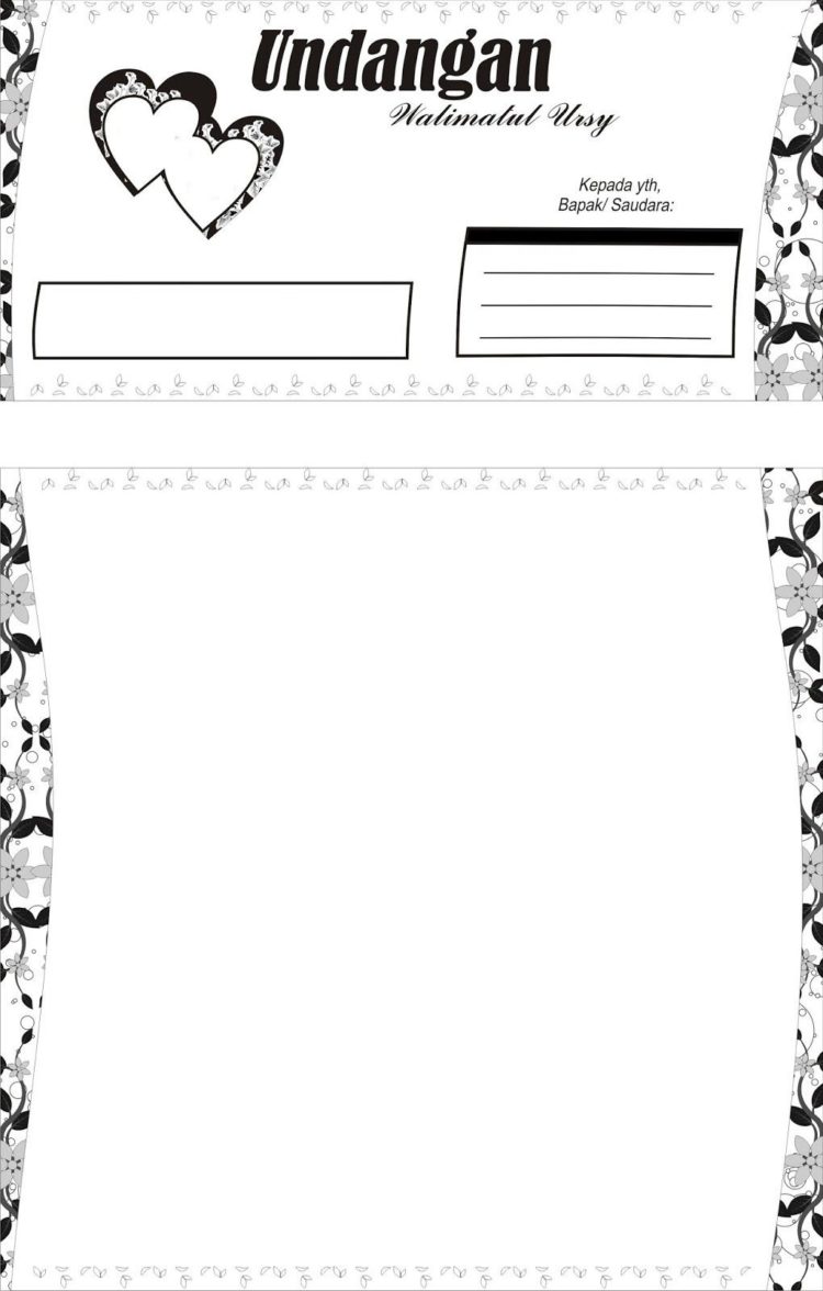 Detail Template Undangan Kenduri Koleksi Nomer 13 Detail Template Undangan Kenduri Koleksi Nomer 13