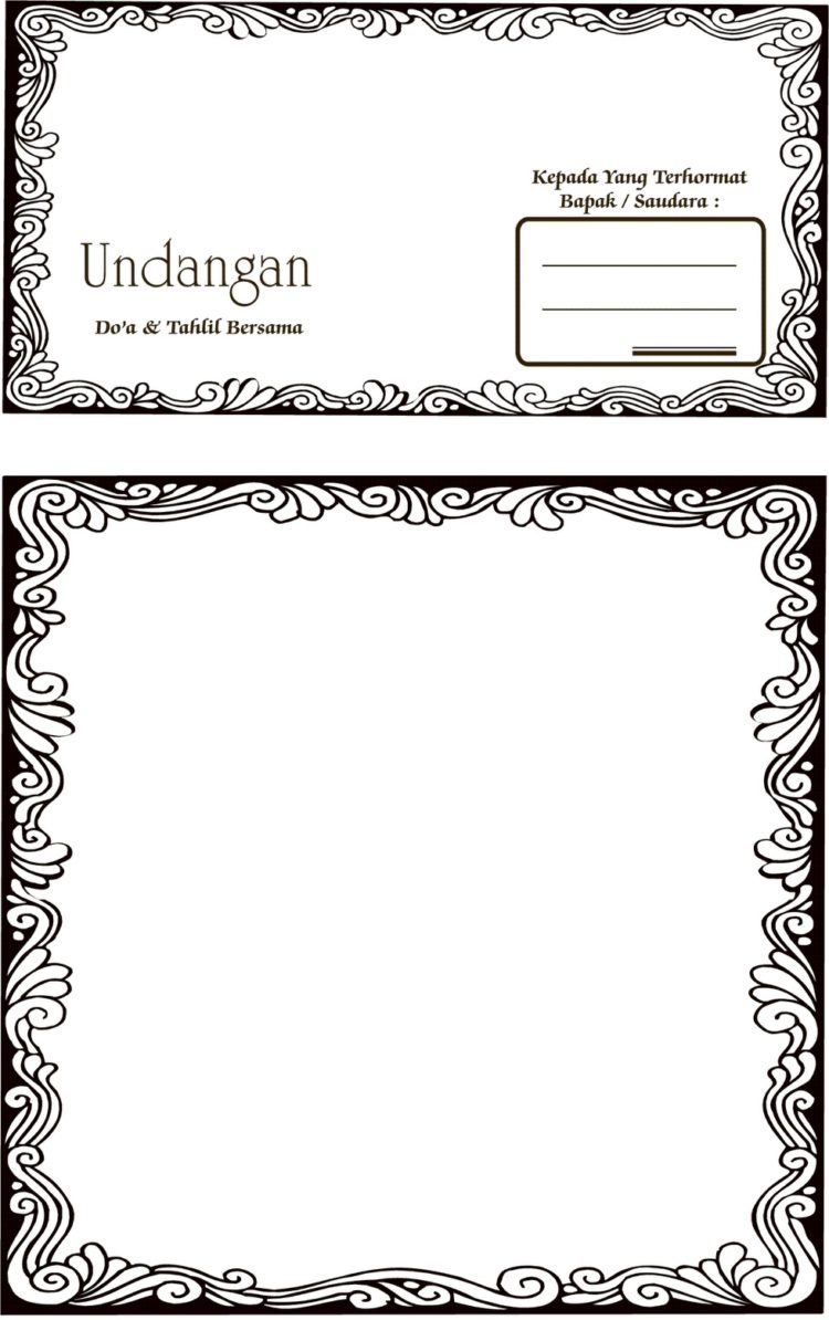 Detail Template Undangan Kenduri Nomer 9