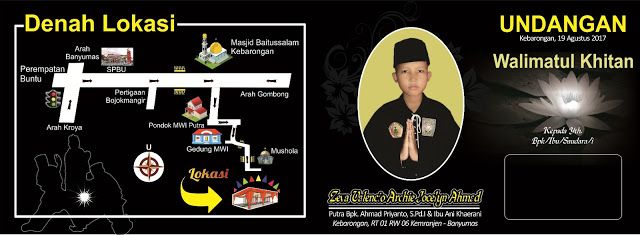 Detail Template Undangan Khitanan Psd Nomer 26