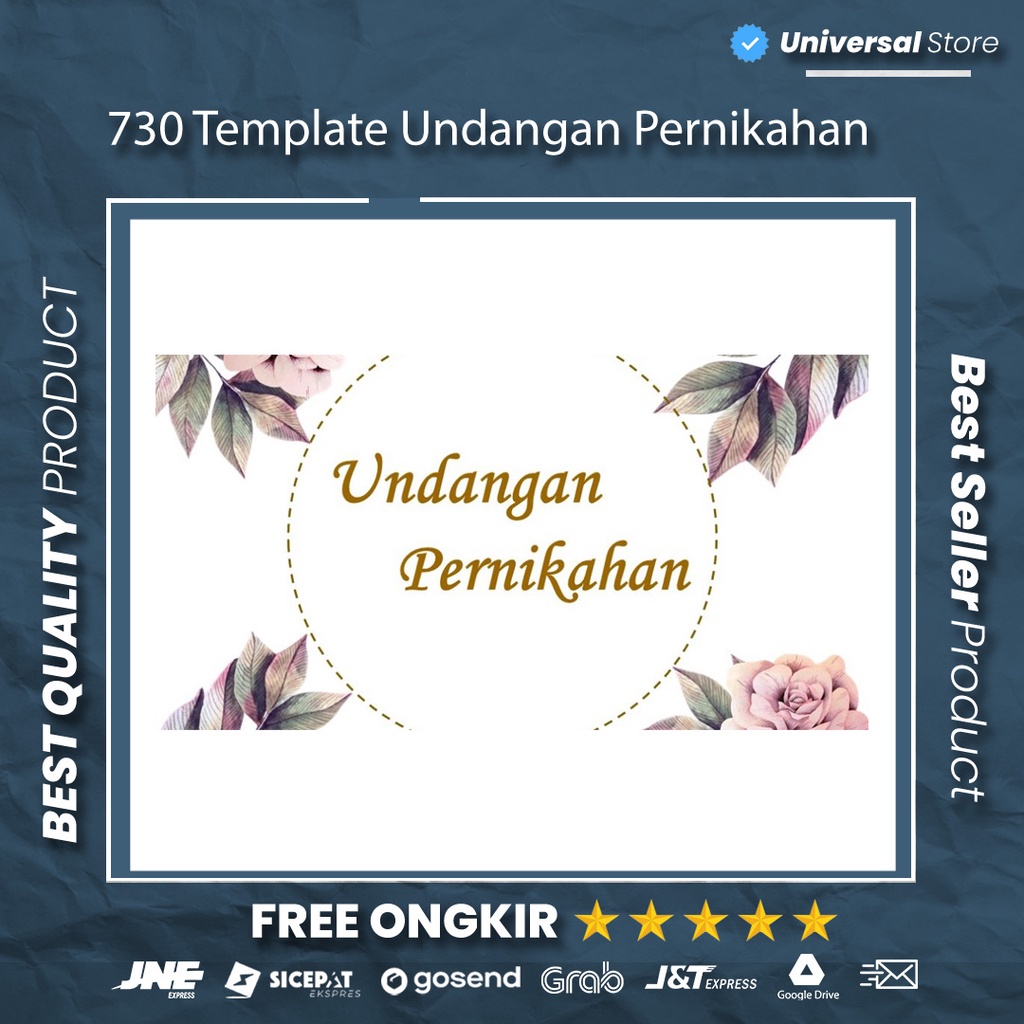 Detail Template Undangan Pernikahan Digital Nomer 50