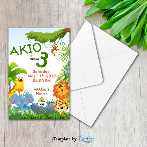Detail Template Undangan Ulang Tahun Anak Nomer 39