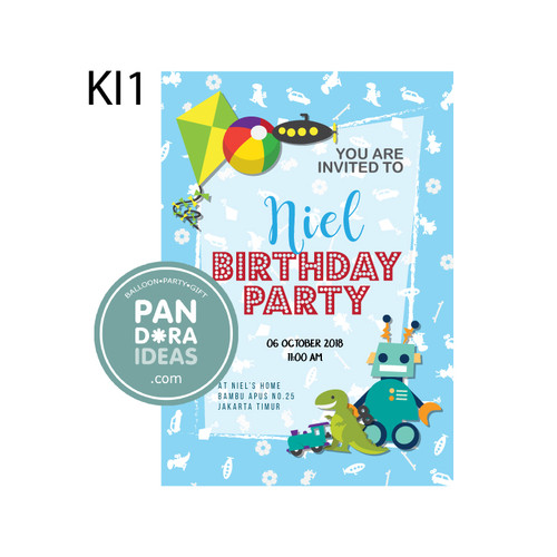 Detail Template Undangan Ulang Tahun Anak Nomer 6
