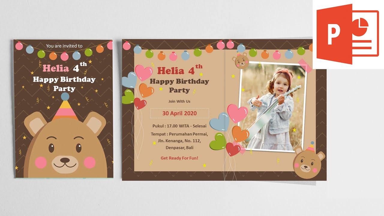 Detail Template Undangan Ulang Tahun Anak Word Nomer 28