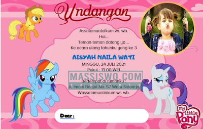 Detail Template Undangan Ulang Tahun Anak Word Nomer 35