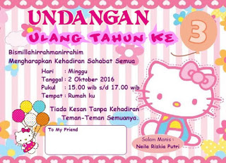 Detail Template Undangan Ulang Tahun Anak Word Nomer 6