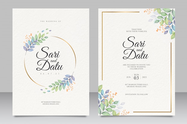 Template Undangan Vector - KibrisPDR