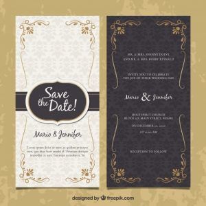 Detail Template Undangan Vector Nomer 2