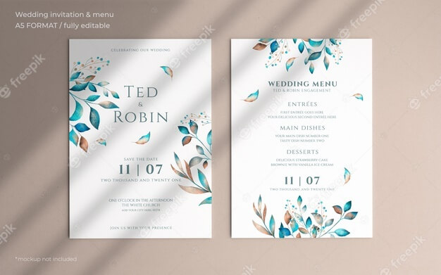 Detail Template Undangan Vector Nomer 21