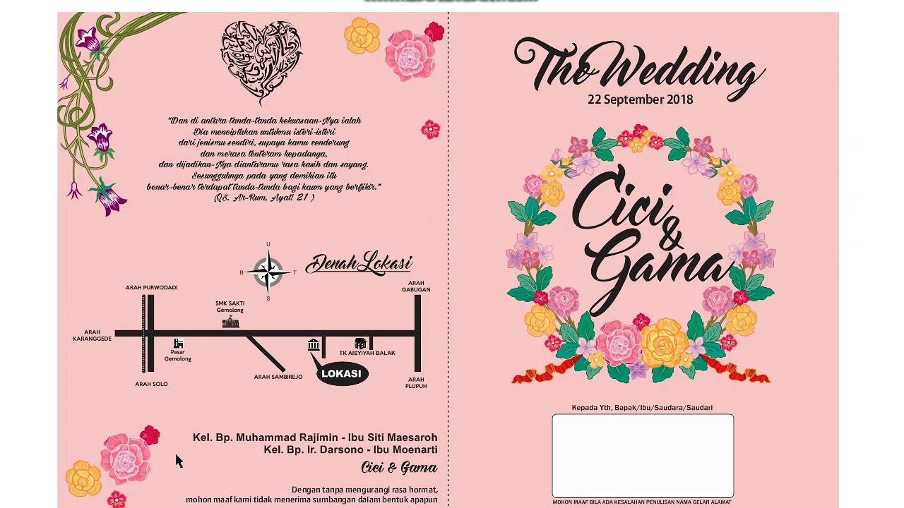 Detail Template Undangan Vector Nomer 46