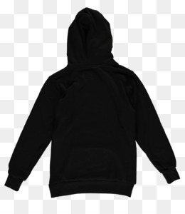 Detail Template Vector Hoodie Polos Hitam Depan Belakang Png Nomer 17