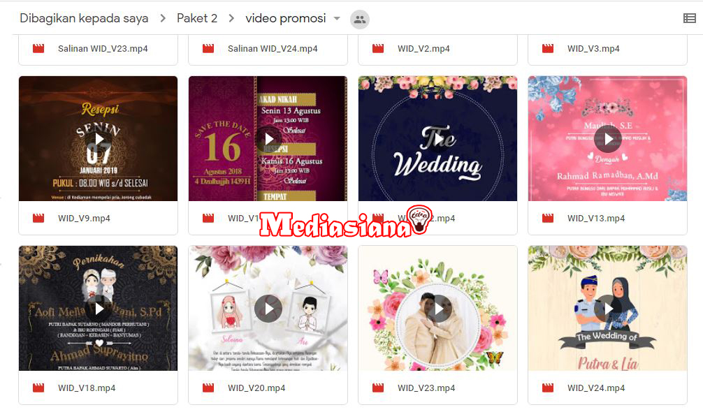 Detail Template Video Undangan Pernikahan Power Point Nomer 9