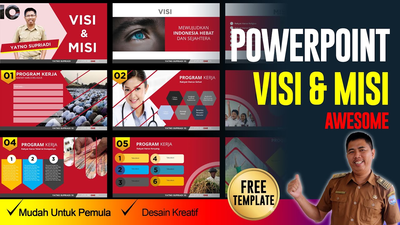 Detail Template Visi Misi Nomer 19