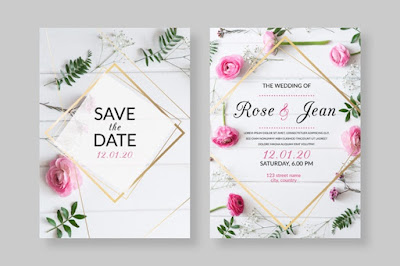 Detail Template Wedding Invitation Kosong Nomer 55