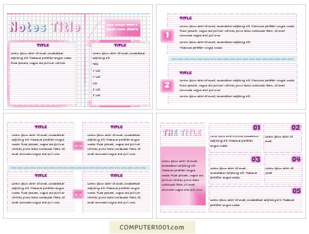 Detail Template Word Estetik Nomer 13