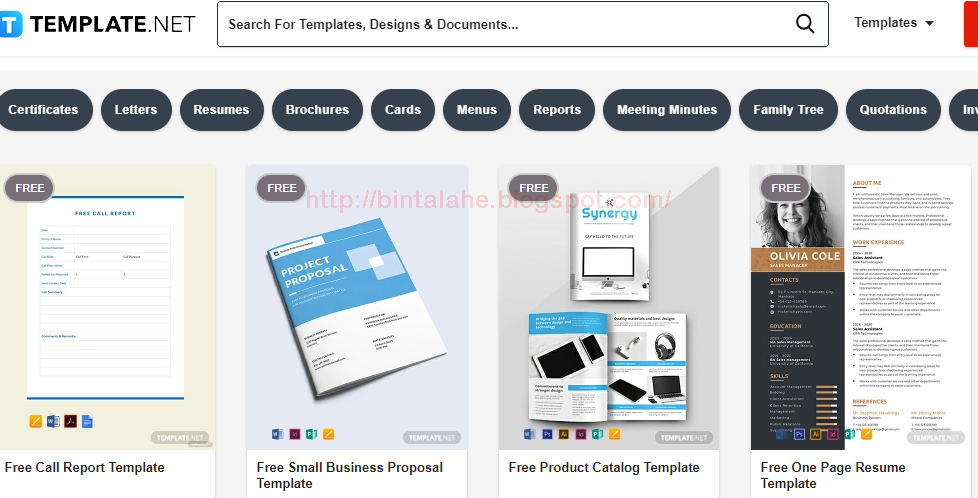 Detail Template Word Estetik Nomer 41