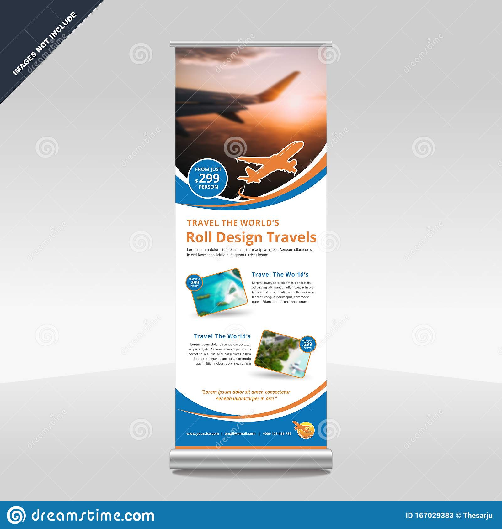 Detail Template X Banner Corel Nomer 24