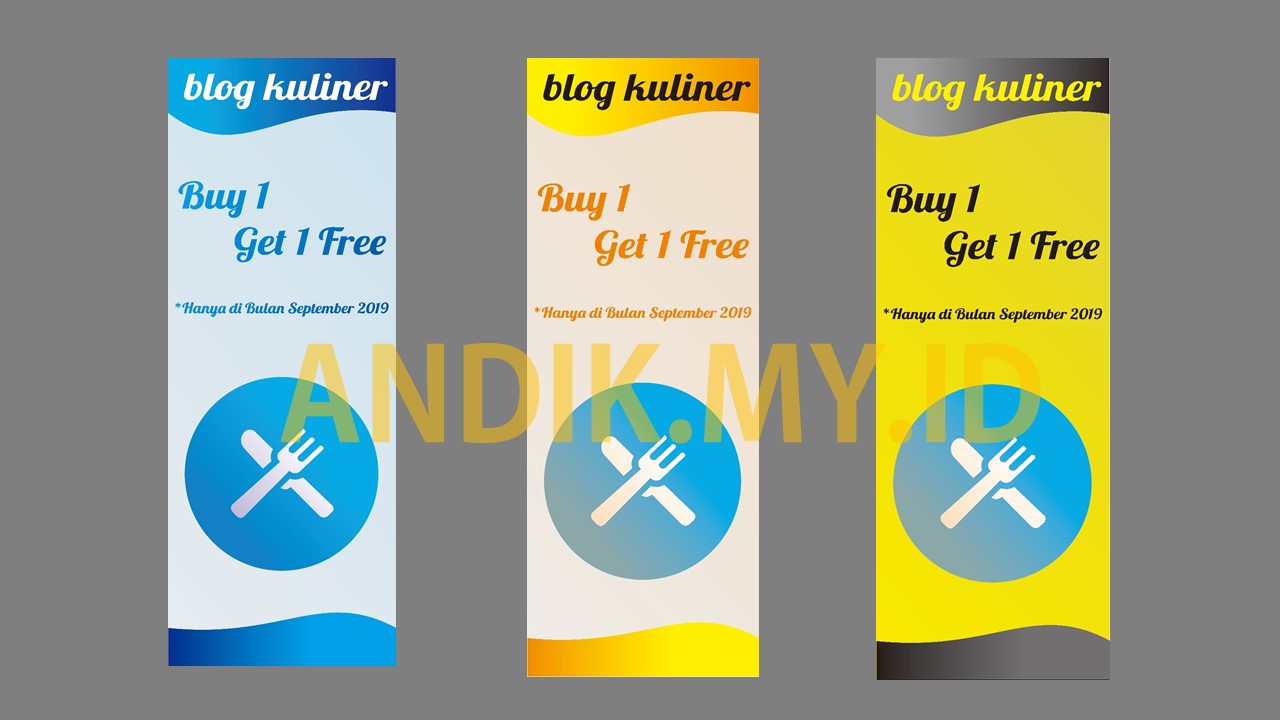Detail Template X Banner Corel Nomer 35