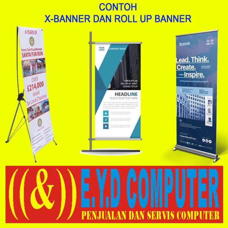 Detail Template X Banner Corel Nomer 47