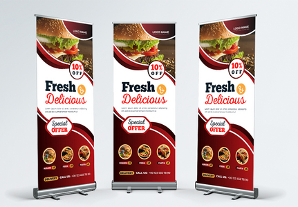 Detail Template X Banner Food Nomer 39