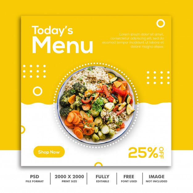 Detail Template X Banner Food Nomer 48