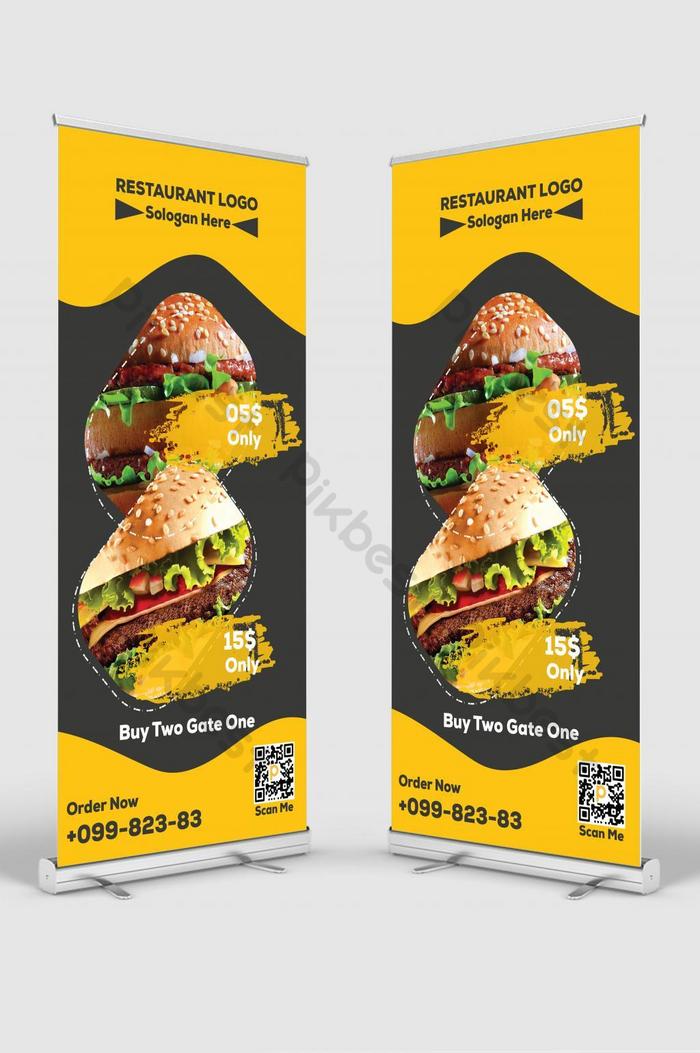 Detail Template X Banner Food Nomer 53