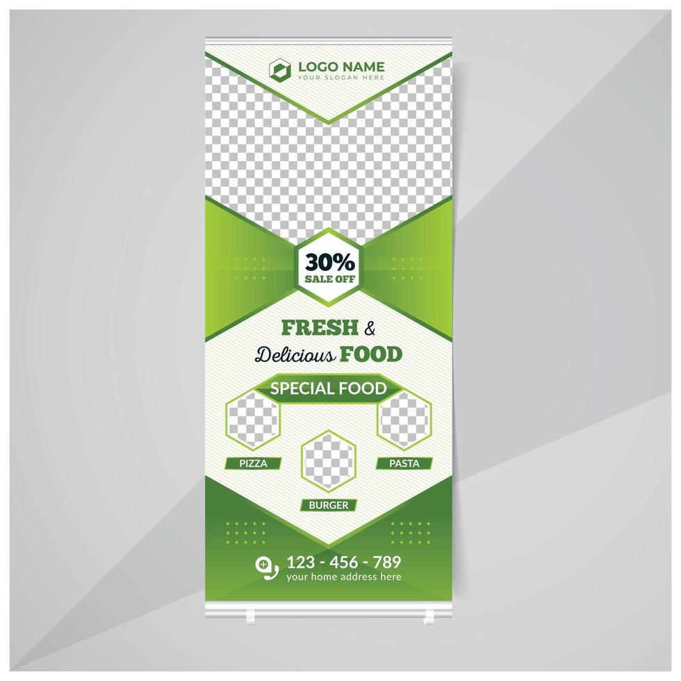 Detail Template X Banner Food Nomer 57