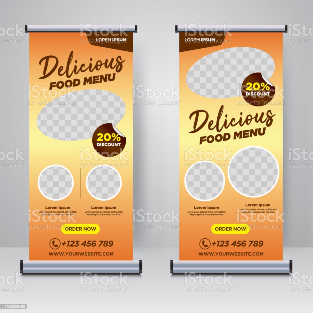 Detail Template X Banner Food Nomer 7