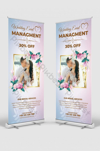 Detail Template X Banner Wedding Nomer 14