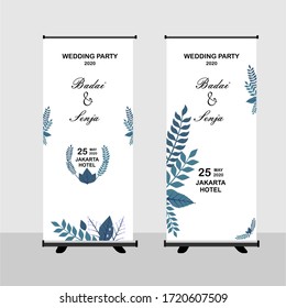 Detail Template X Banner Wedding Nomer 17