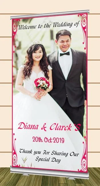 Detail Template X Banner Wedding Nomer 21