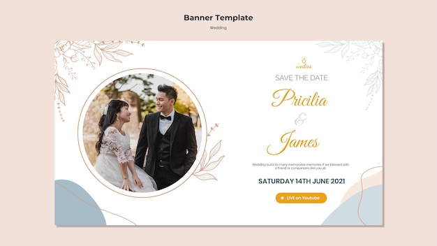 Detail Template X Banner Wedding Nomer 28