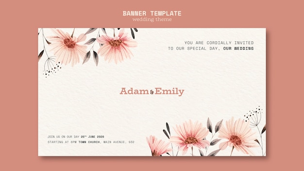 Detail Template X Banner Wedding Nomer 50