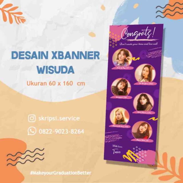 Detail Template X Banner Wisuda Nomer 15