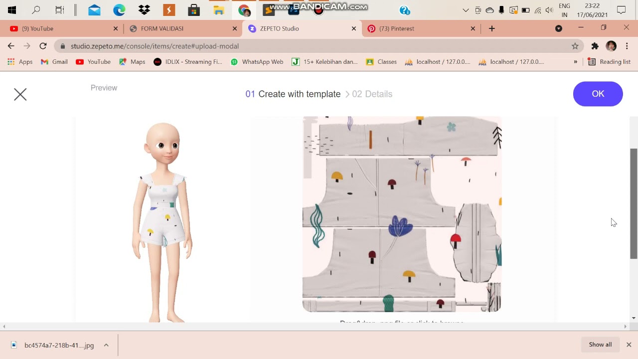 Detail Template Zepeto Nomer 44
