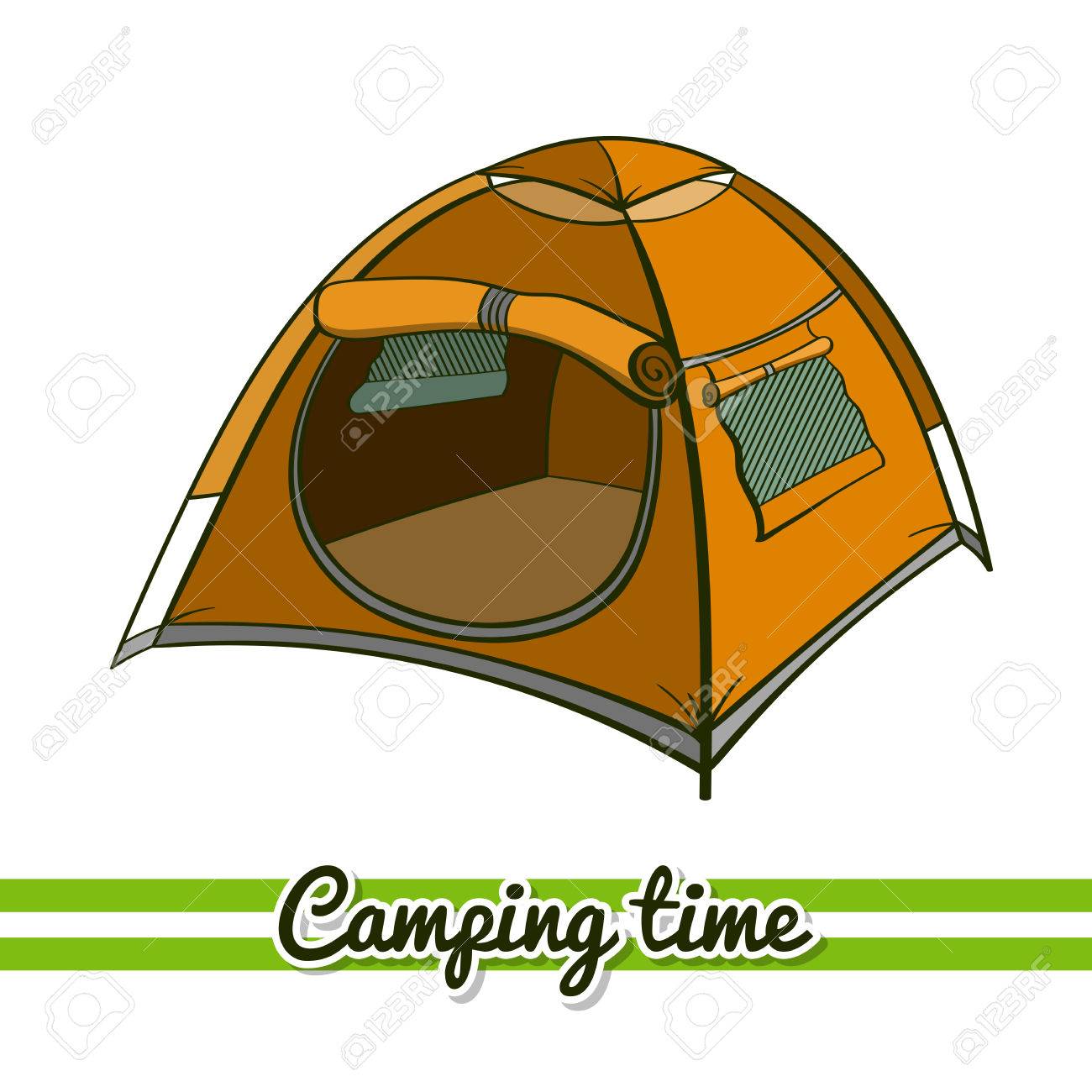 Detail Tenda Camping Vector Nomer 42