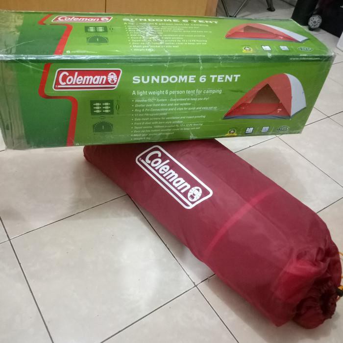 Detail Tenda Coleman 6 Orang Nomer 25