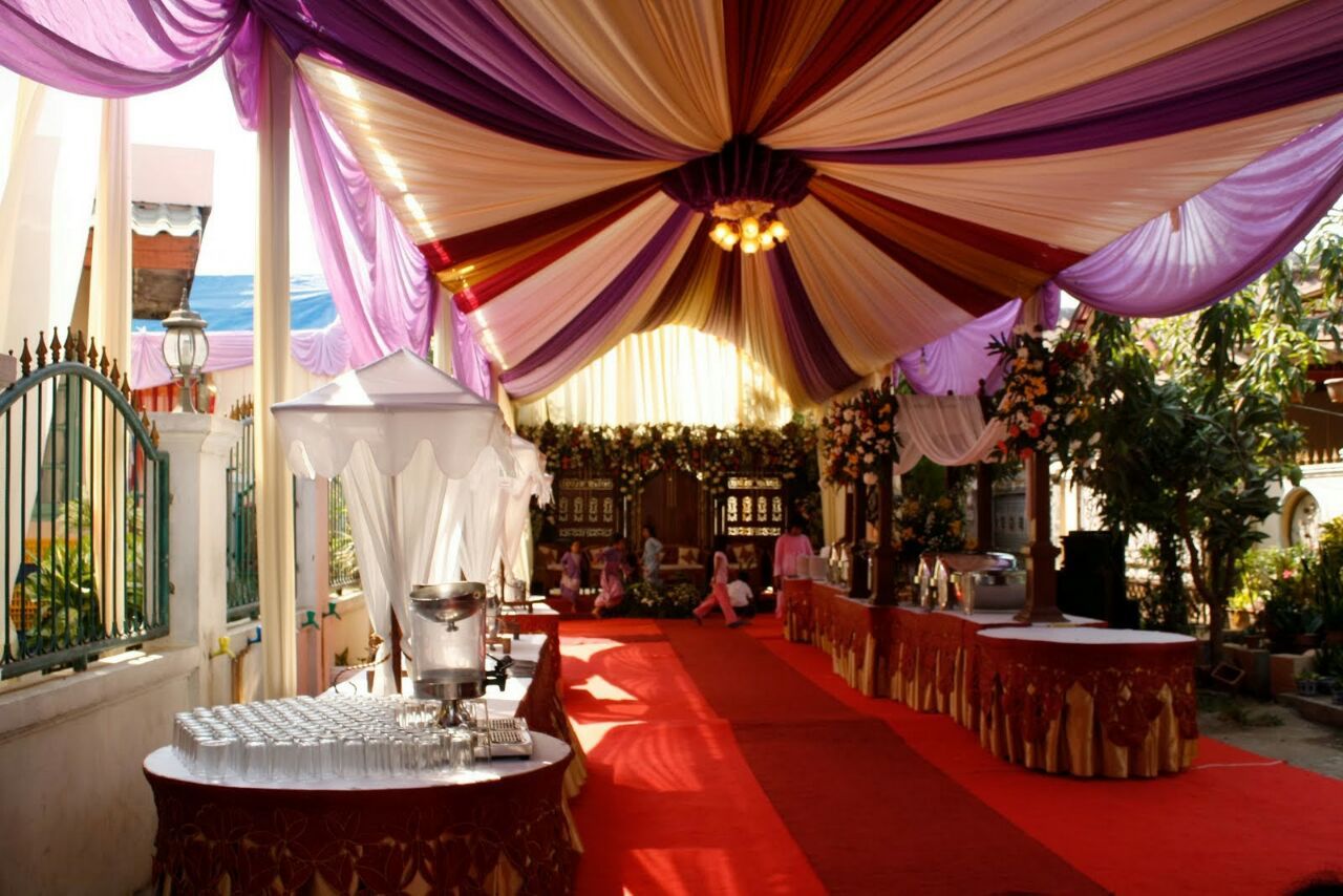 Detail Tenda Pernikahan Sederhana Di Rumah Nomer 20