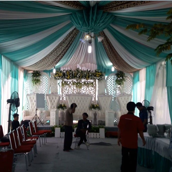 Detail Tenda Pernikahan Sederhana Di Rumah Nomer 51